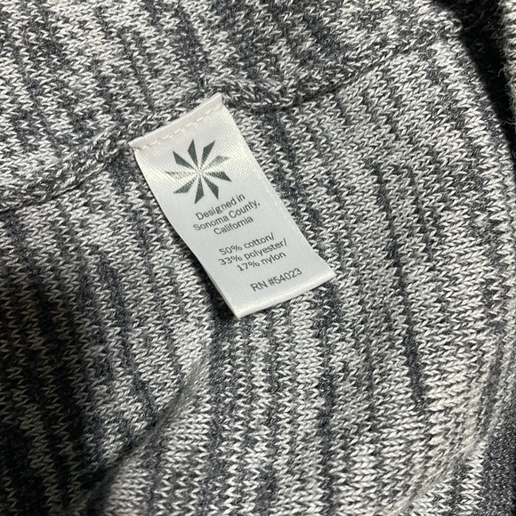 ATHLETA Heavy Heather Grey Long Sleeve Sweater Dress -S- #0027 - Picture 7 of 12